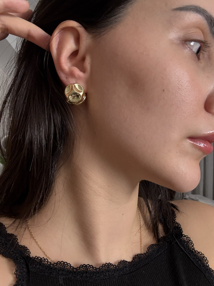 Mango Mini Gold Küpe