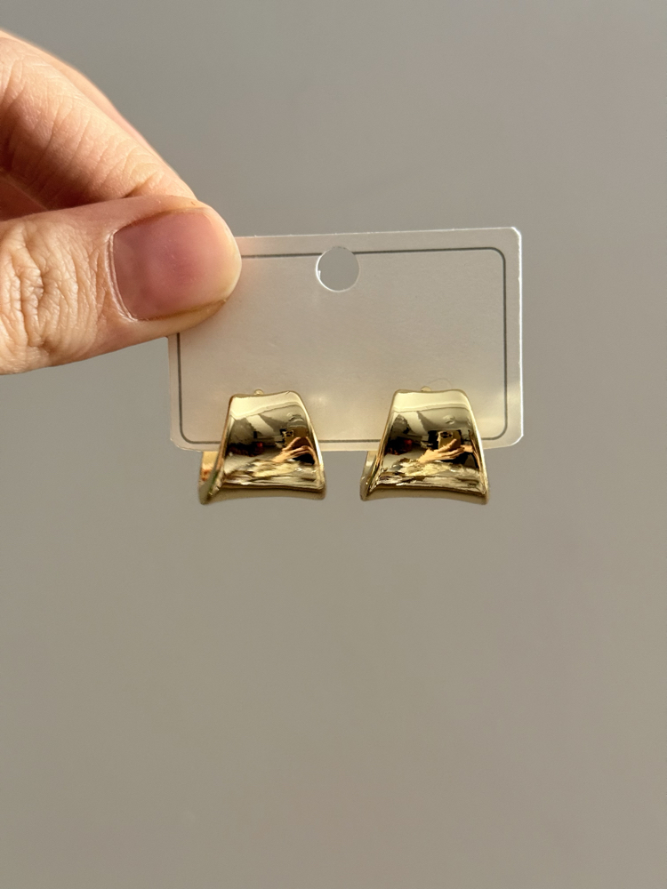 Hena Midi Gold Küpe