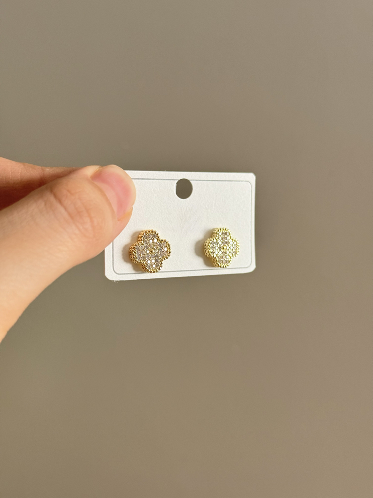 Cleef Mini Gold Küpe