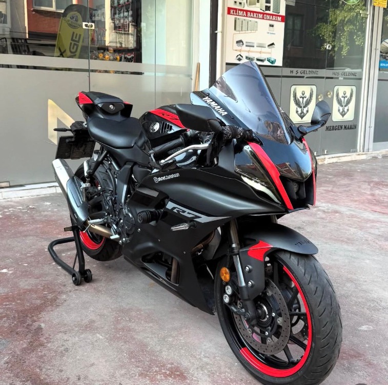 YAMAHA R7 STİCKER SET KIRMIZI