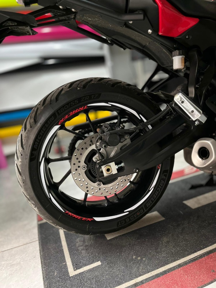 YAMAHA TRACER 7 JANT ŞERİDİ KIRMIZI-BEYAZ