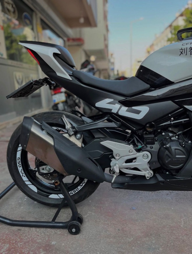 CF MOTO 450SR ORİJİNAL STİCKER SET BEYAZ