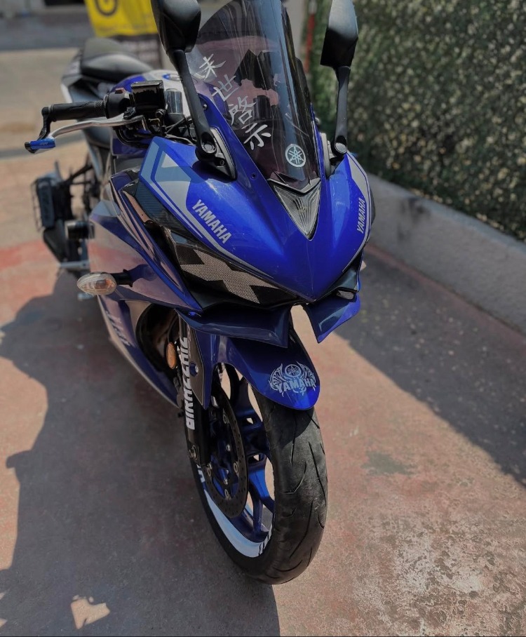 YAMAHA R25 STİCKER SET BEYAZ 