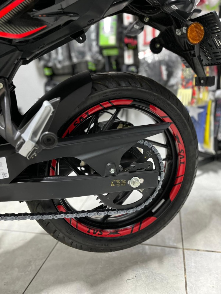 TVS RTR 200 JANT ŞERİDİ KIRMIZI (ORACAL)