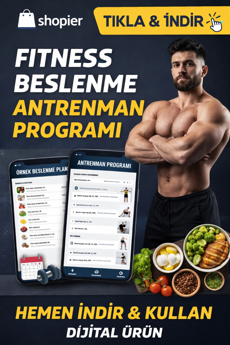 Fitness Antrenman Ve Besnlenme Programı Aylık Paket