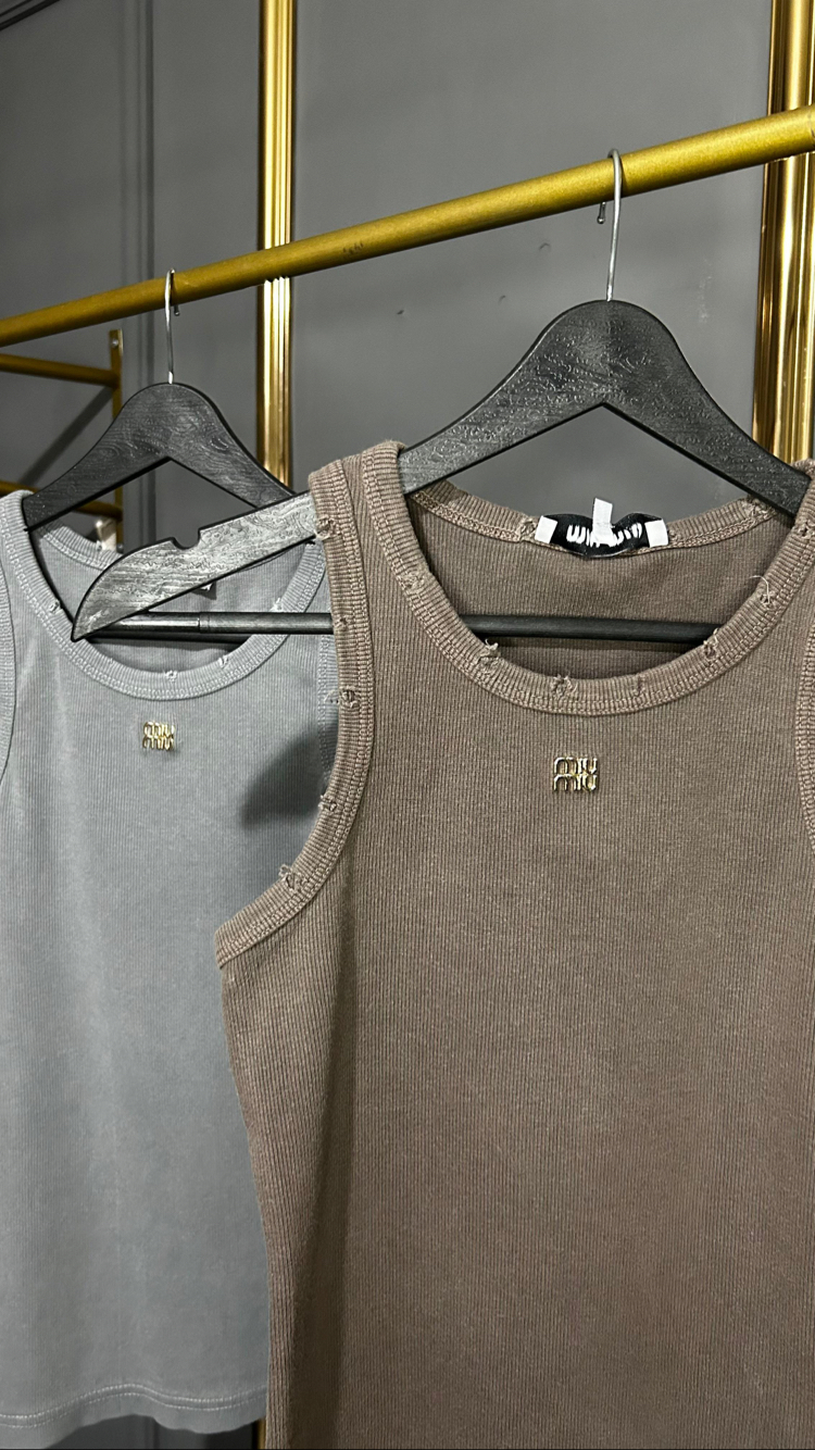 İthal Miu Miu Tank Top