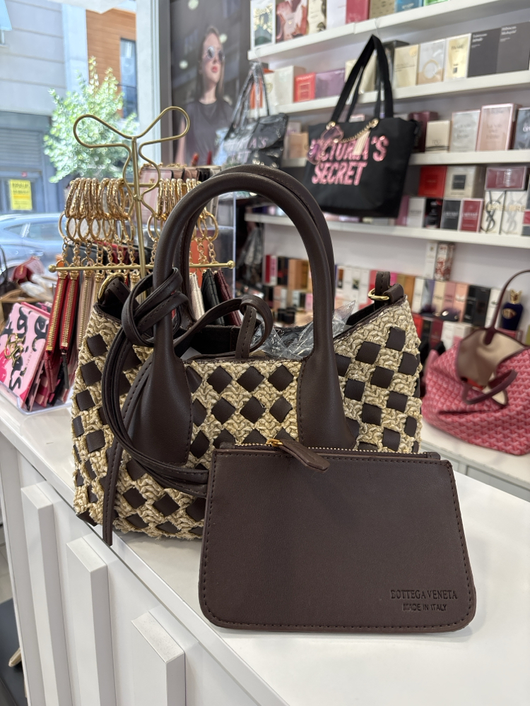 Bottega sezon kahve hasır