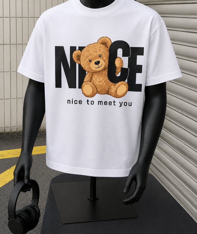 NICE OVERSİZE T-SHİRT
