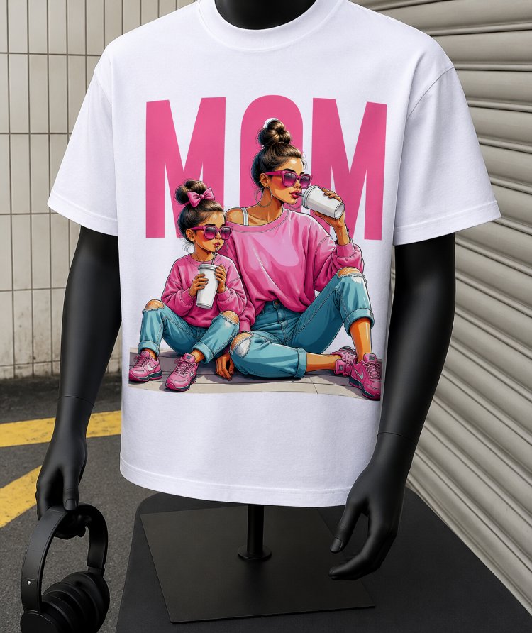 MOM OVERSİZE T-SHİRT