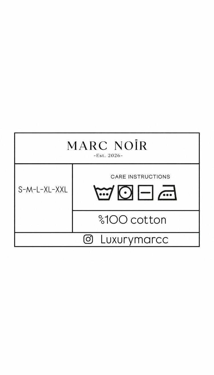 Marc noir T-shirt