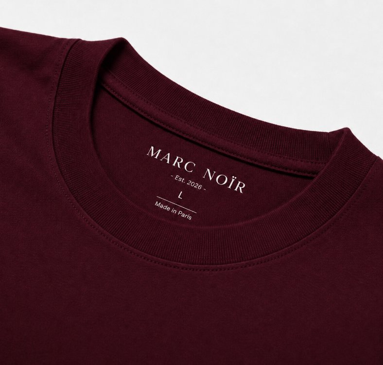 Big twins Bordo T-Shirt