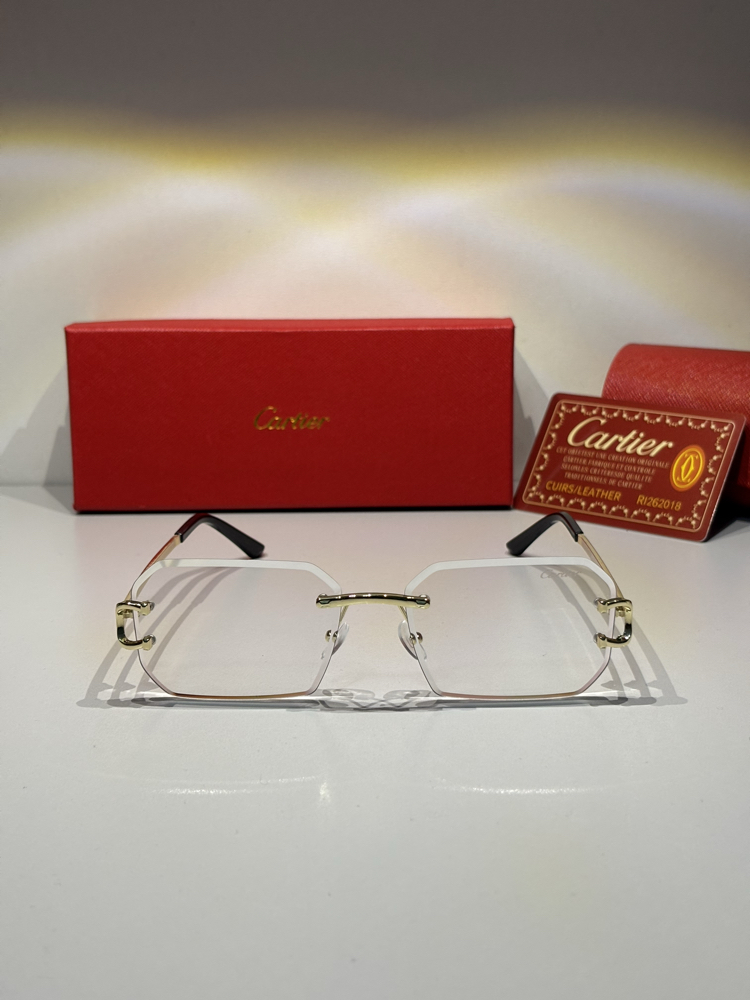 Cartier Şeffaf Cam Gözlük CTR100