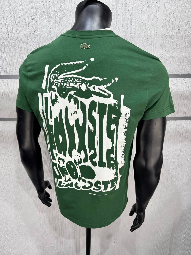 Lacoste Sırt Baskı Tişört