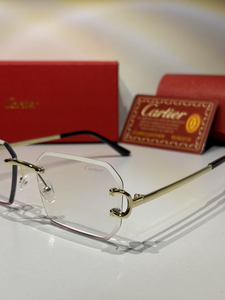 Cartier Şeffaf Cam Gözlük CTR100