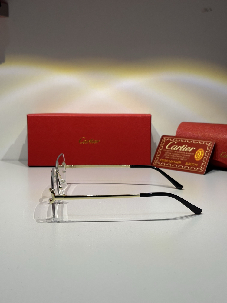 Cartier Şeffaf Cam Gözlük CTR100