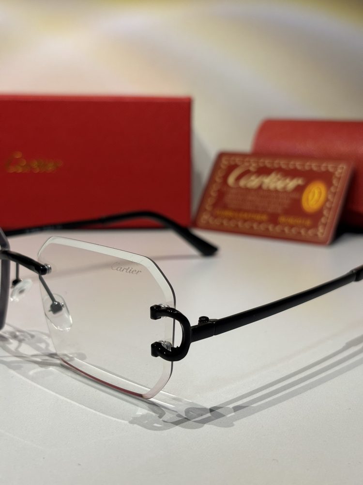 Cartier Şeffaf Cam Gözlük CTR101