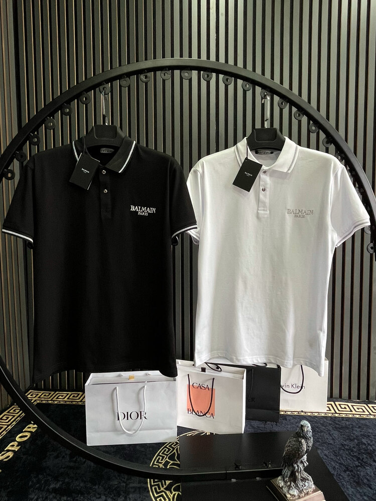 BALMAIN PARİS 2025 SEASON POLO YAKA T-SHİRT