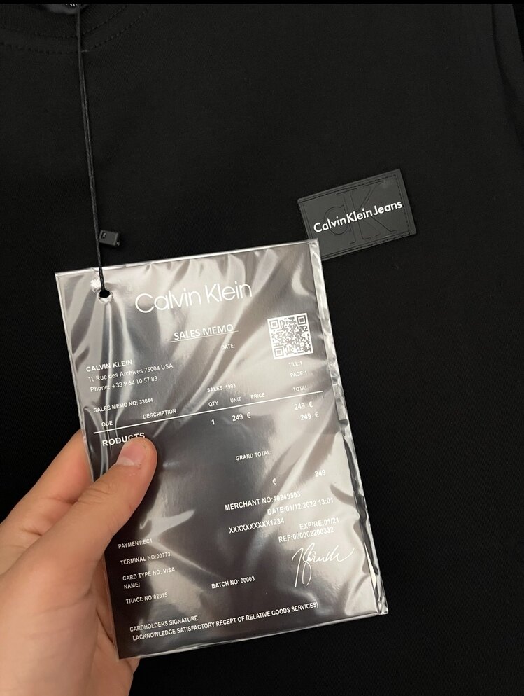 CALVIN KLEIN 2025 SEASON T-SHİRT