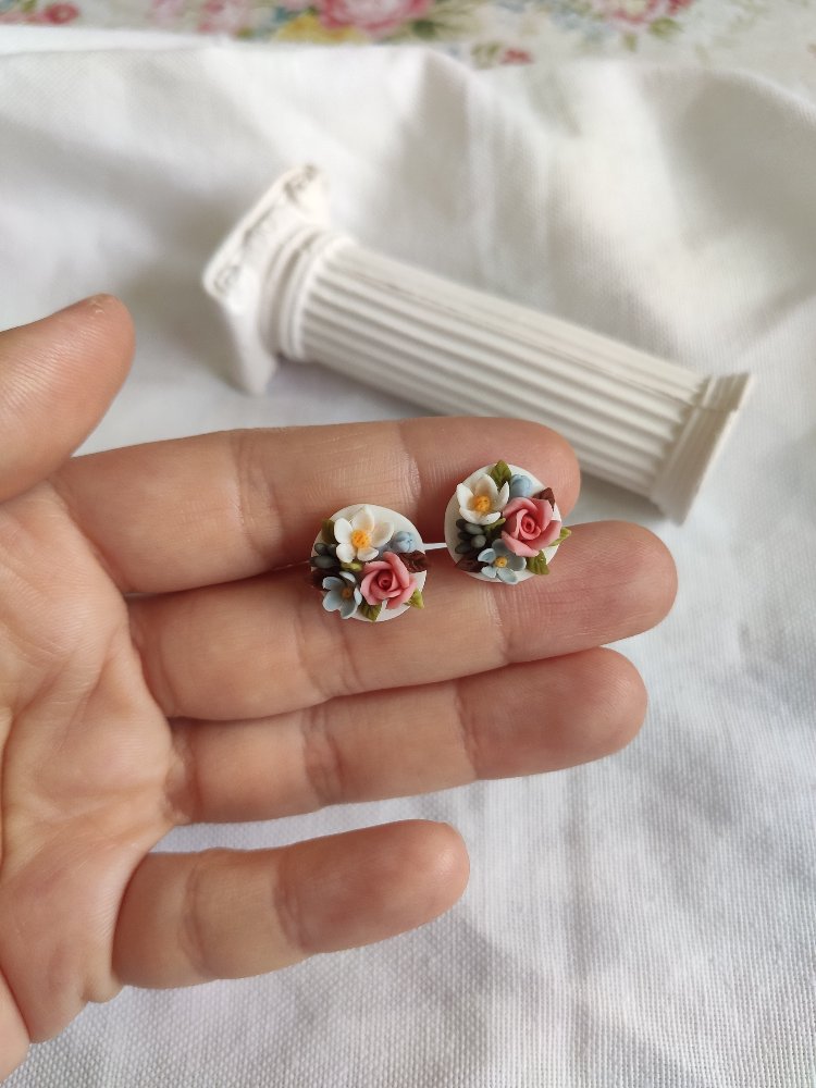 mini top küpe