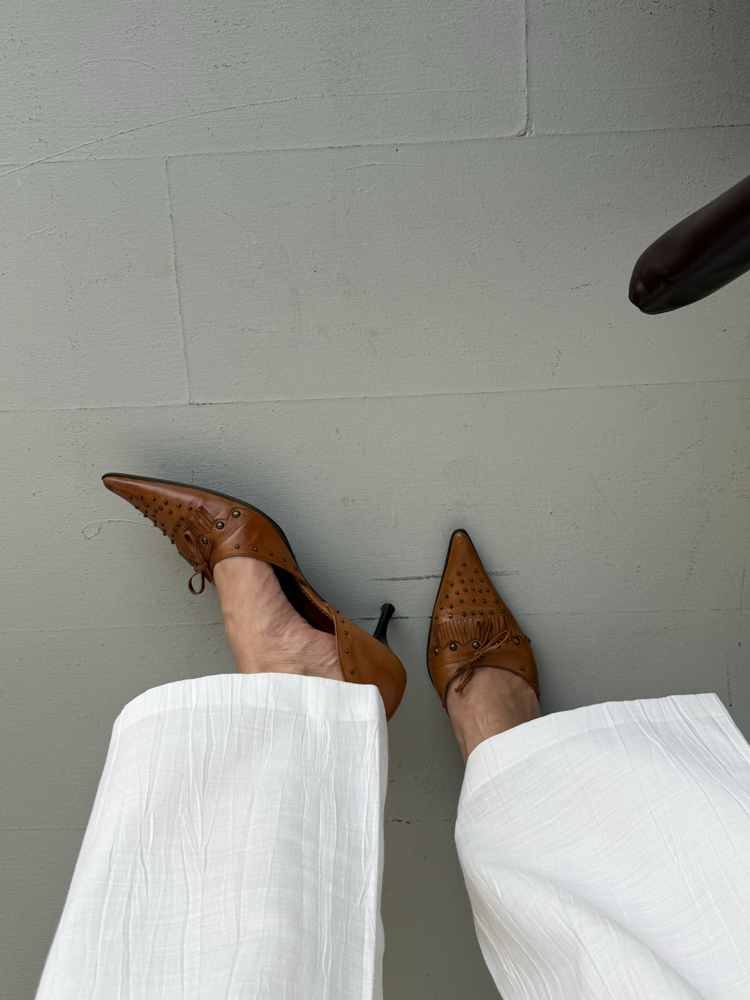 Vintage Western Belle Mules
