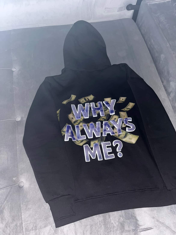 MAHZEN why always me? hoodie.