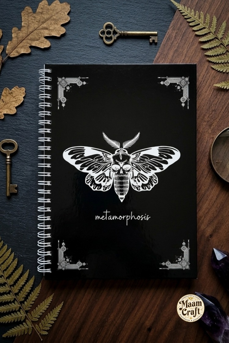 Metamorphosis - Modern Tasarım Sert Kapaklı, Spiralli Defter