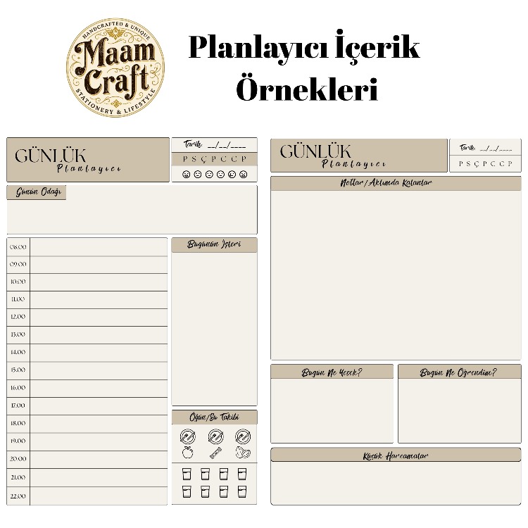 Sun Flower Günlük Planlayıcılı Not Defteri - Modern Tasarım, Sert Kapaklı