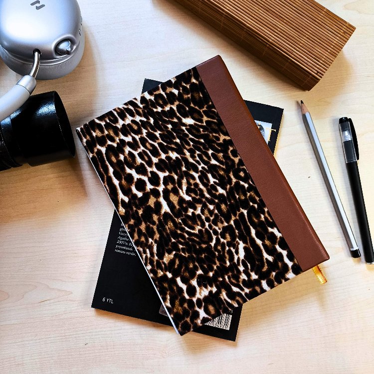 Leopar - Ciltli A5 Defter