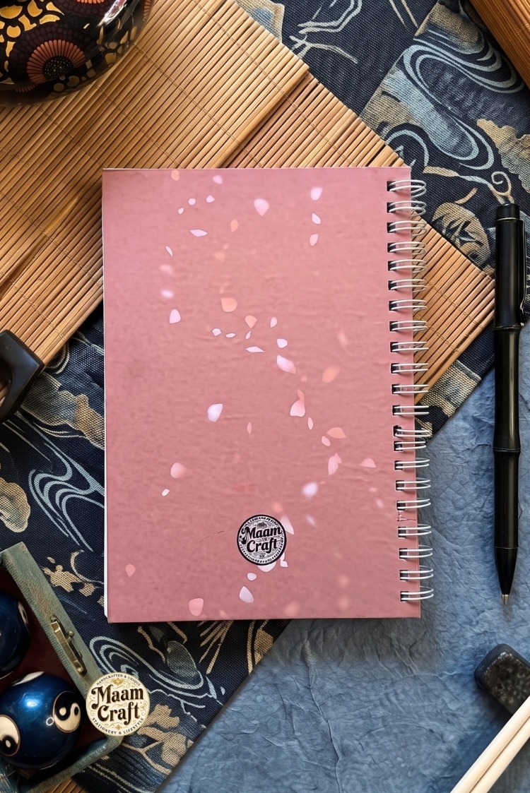 Asian - Modern Tasarım Sert Kapaklı, Spiralli Defter