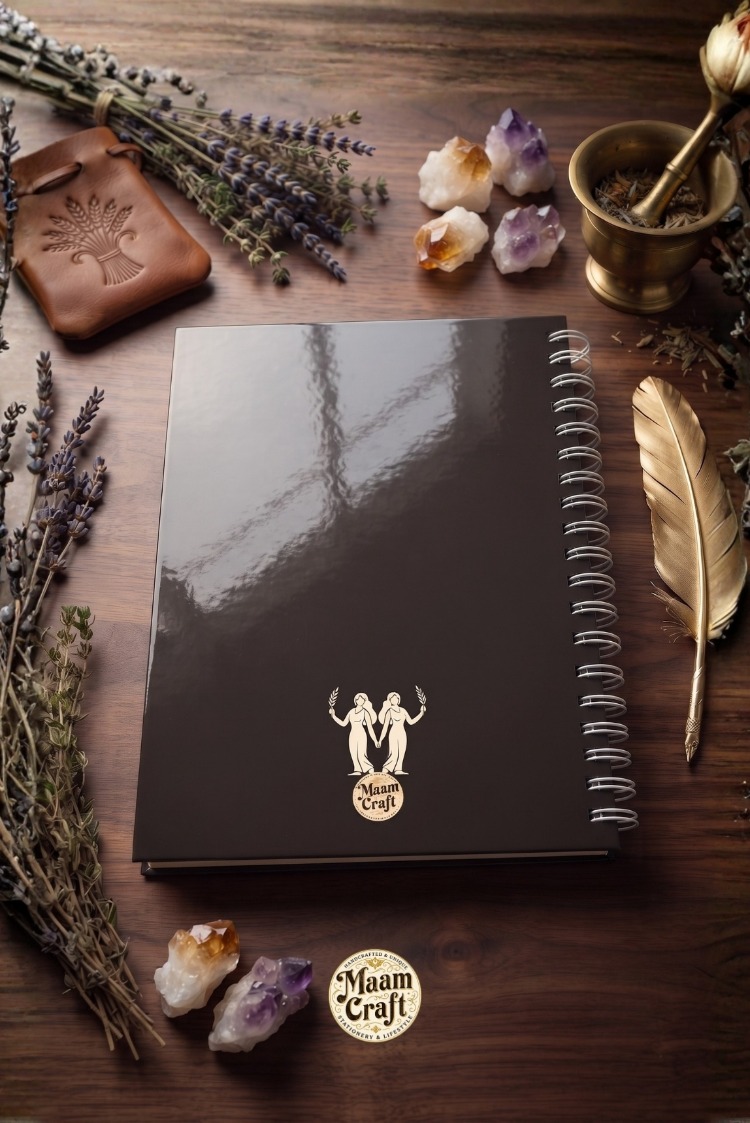Başak Burcu (Virgo) - Astroloji Zodiac Serili Tasarım Sert Kapaklı, Spiralli Defter