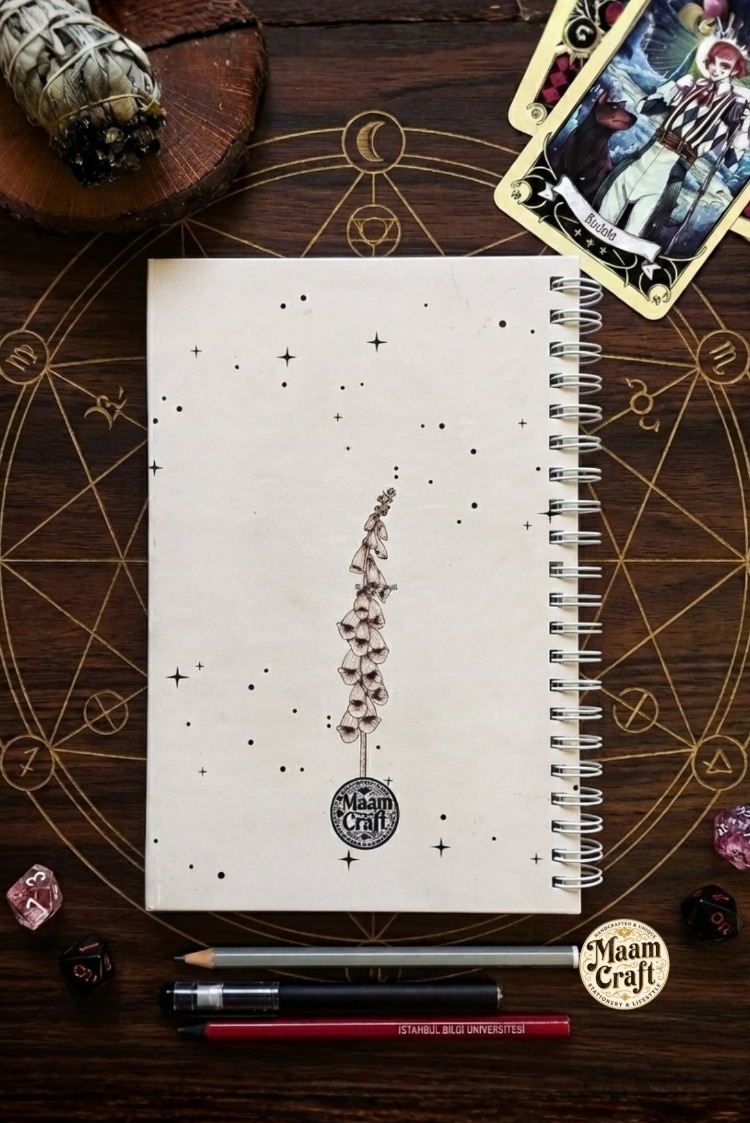 Budala - Modern Tasarım Sert Kapaklı, Spiralli Defter
