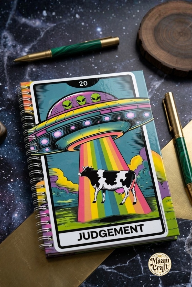Sayko İnek - Modern Tasarım Sert Kapaklı, Spiralli Defter