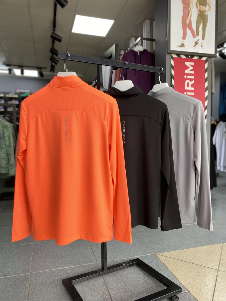 YARIM FERMUAR SPOR SWEAT