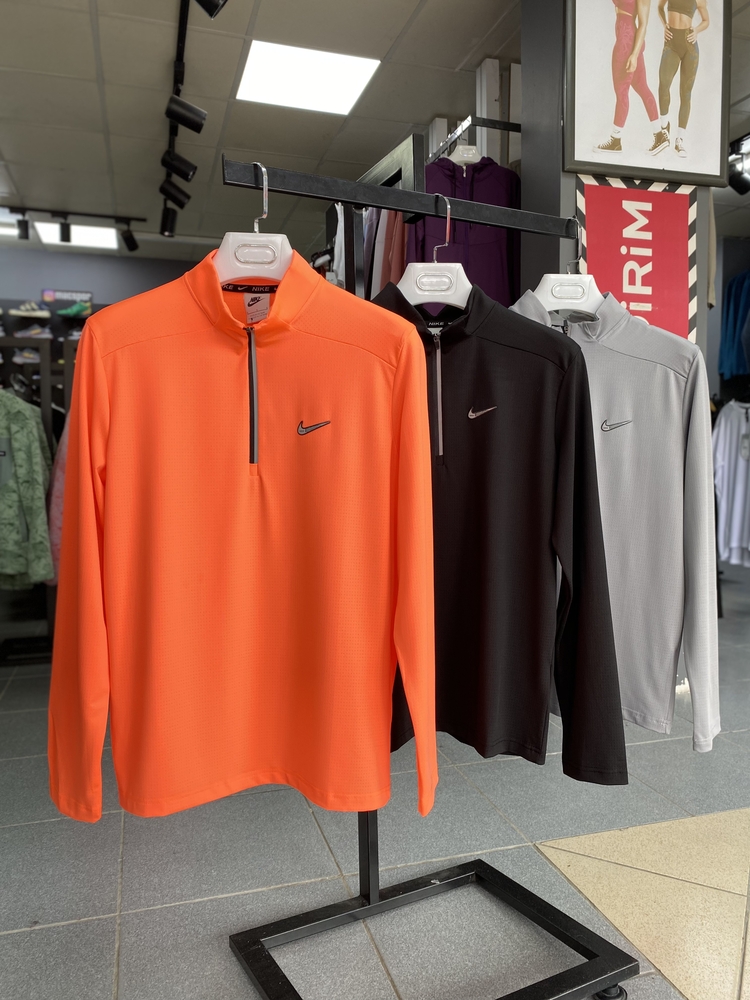 YARIM FERMUAR SPOR SWEAT