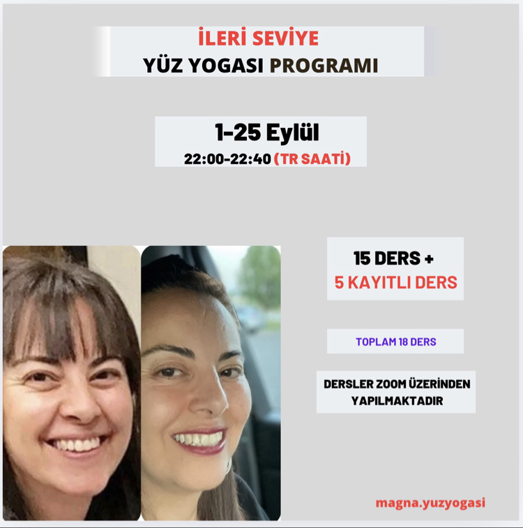Eylül 2026 İleri Seviye Yüz Yogası Programı