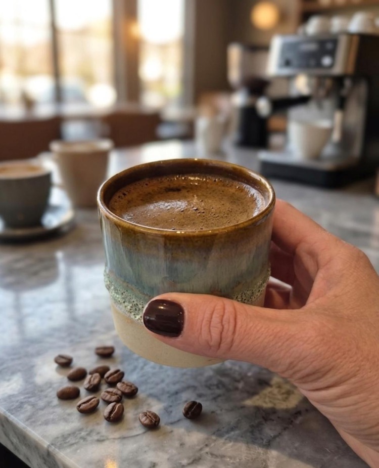 Stoneware Expresso Kahve Bardağı