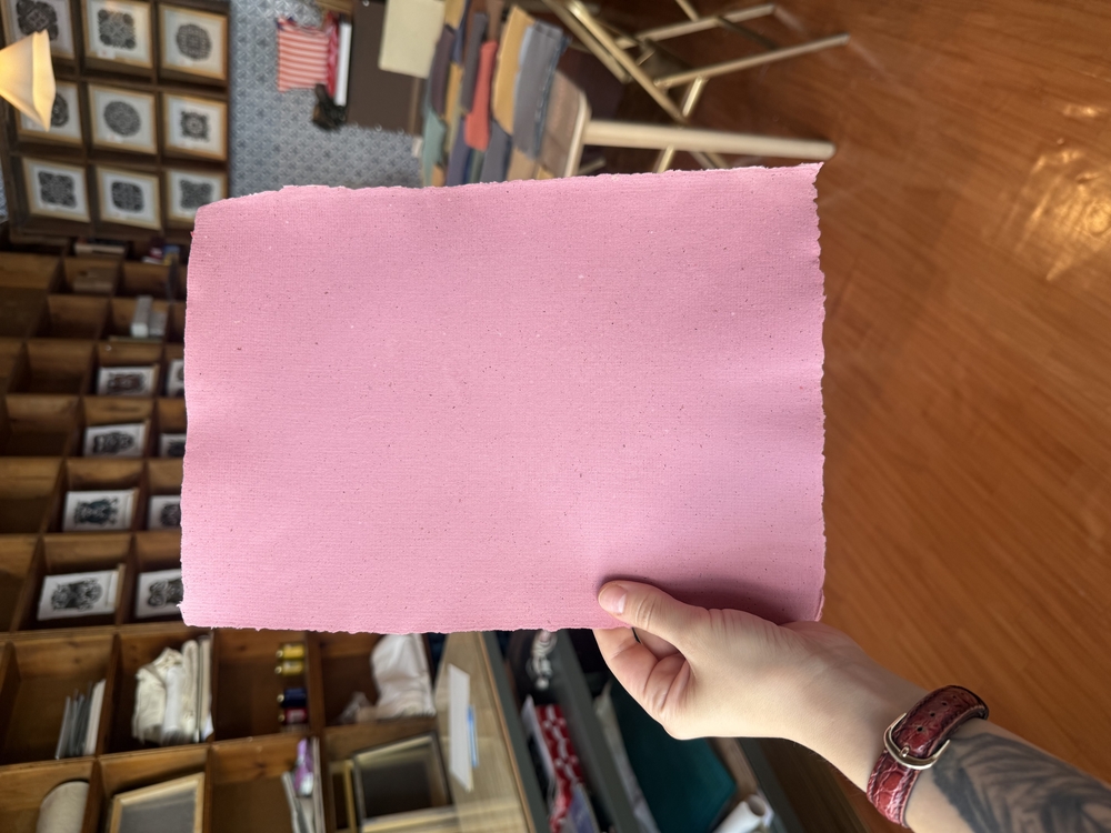 El Yapımı Kâğıt - Şeker Pembe