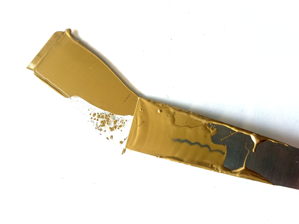 Gold (Altın rengi ) Parlak Linol Baskı Boyası 