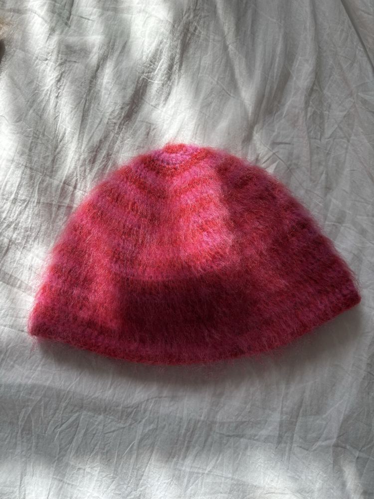 Striped Brushed Beanie