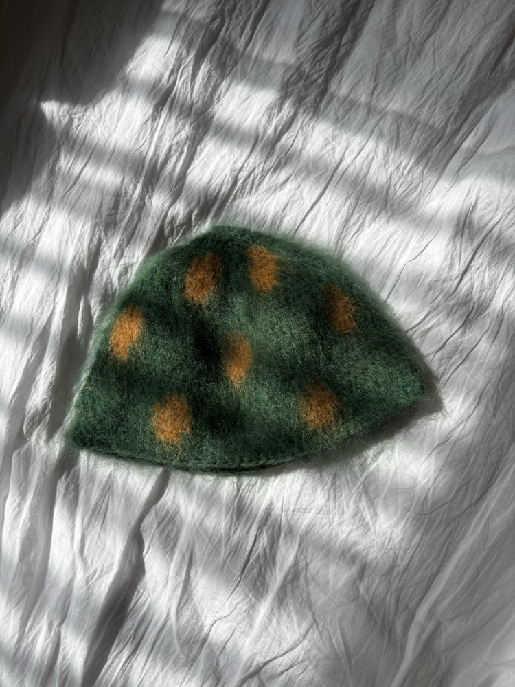 Point Mohair Beanie