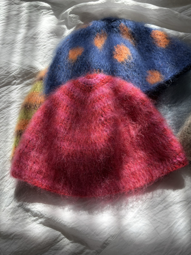 Striped Brushed Beanie