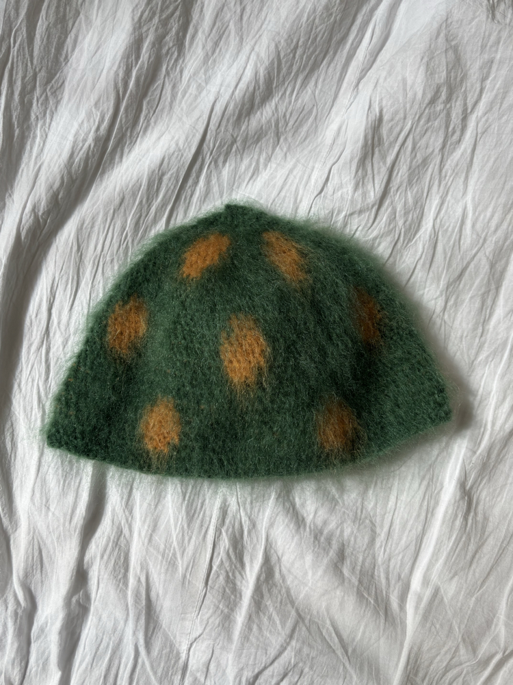 Point Mohair Beanie