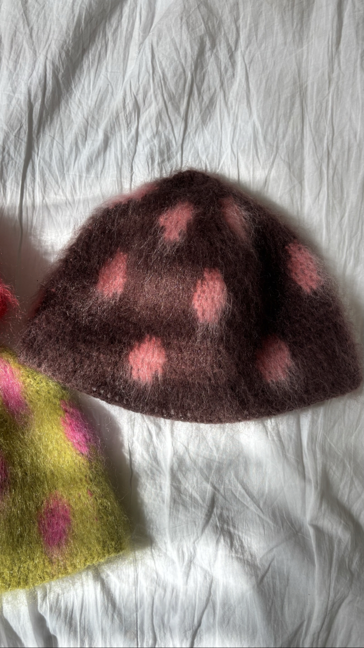 Point Mohair Beanie
