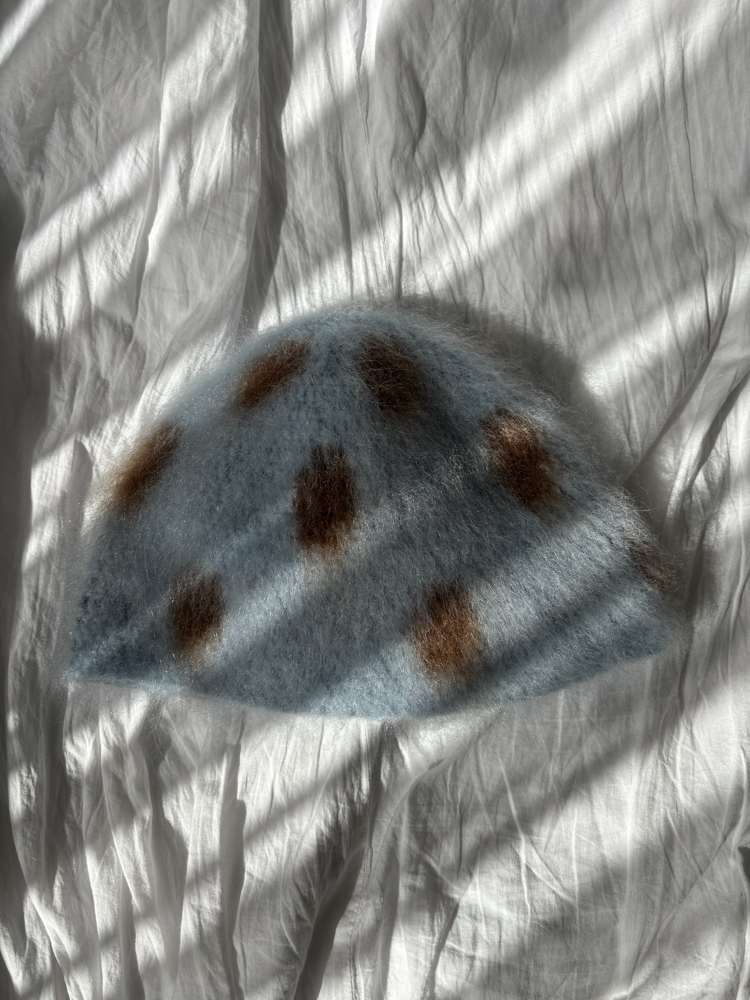 Point Mohair Beanie