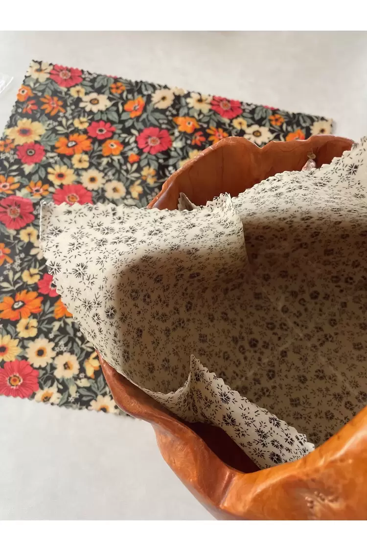 Balmumu Gıda Saklama Kumaşı, Tekrar Kullanılabilen Saklama Bezi, Karışık, 2’li Set, 30x30