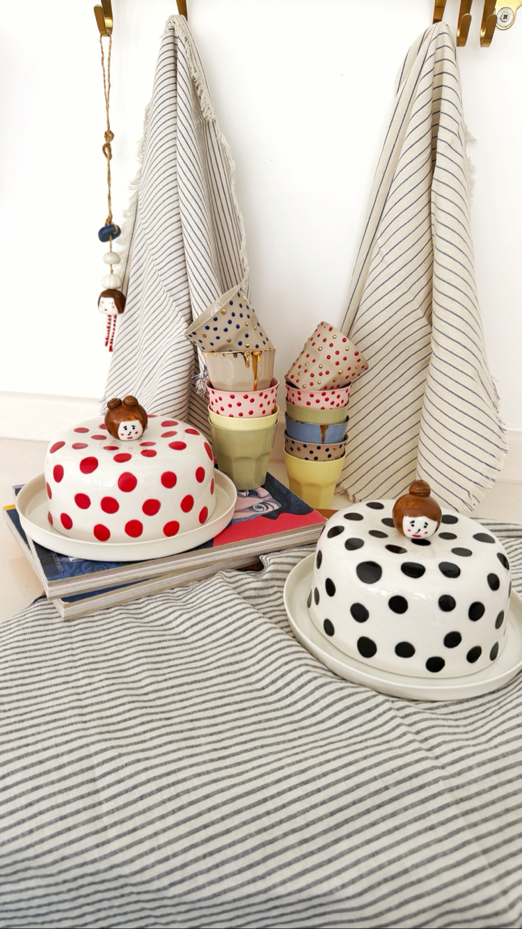 Porcelain tableware / kirmizi