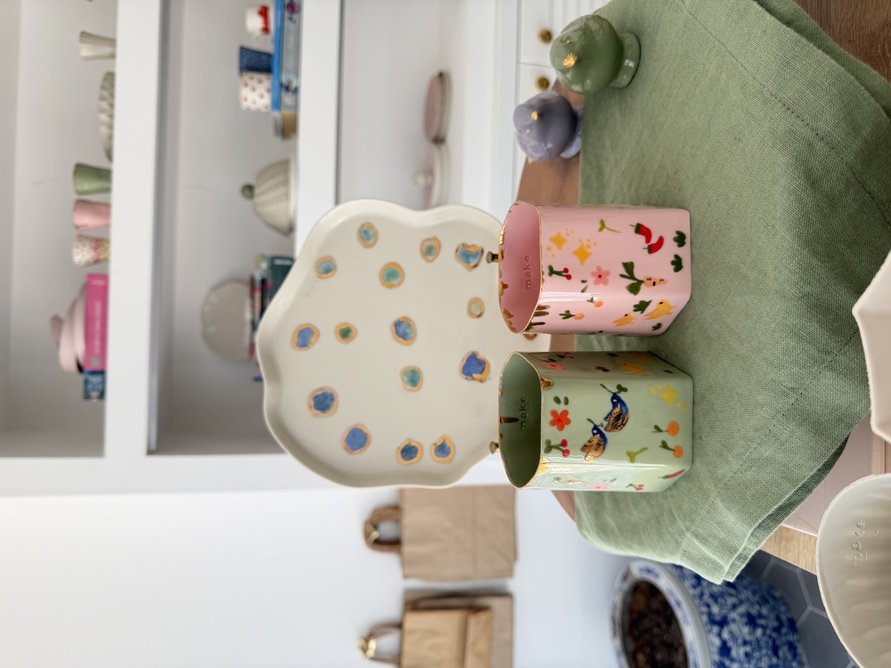 Porcelain cup / pembe