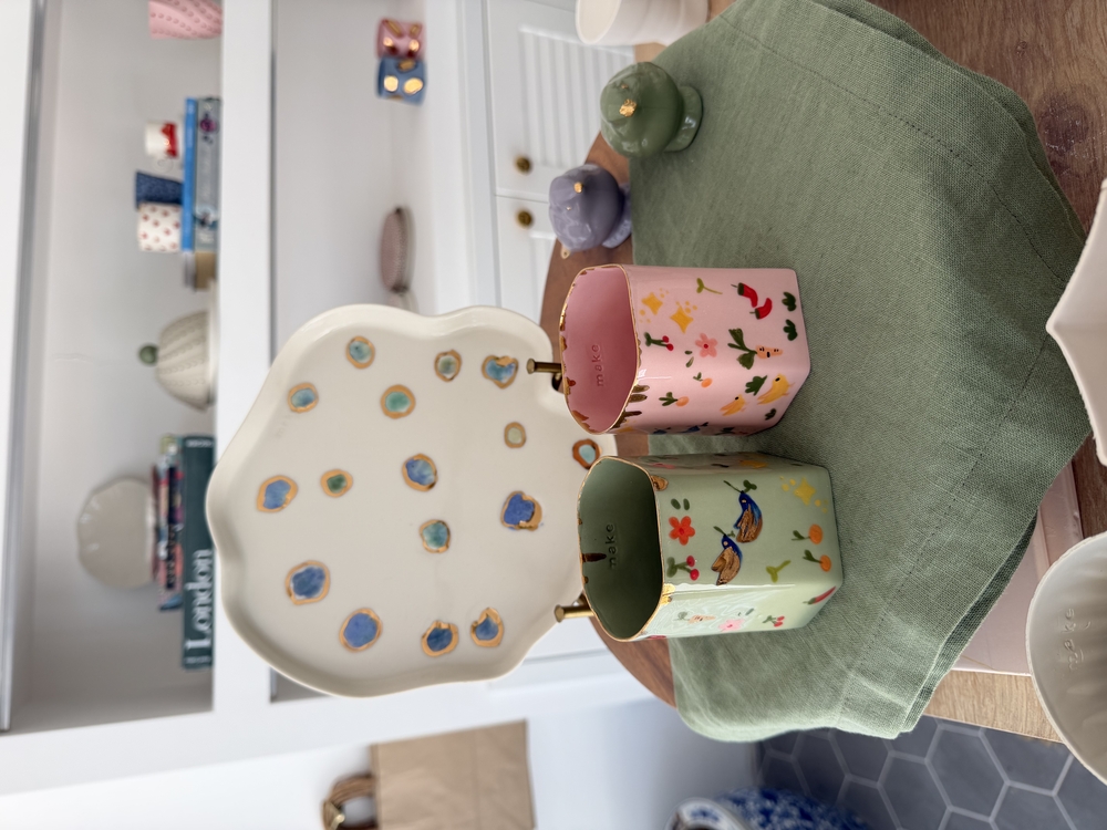 Porcelain cup / pembe