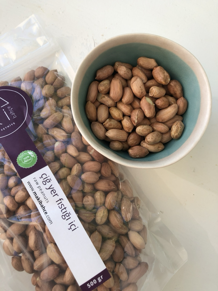 Yerli Mahsül Çiğ Yerfıstığı İçi 500 gr