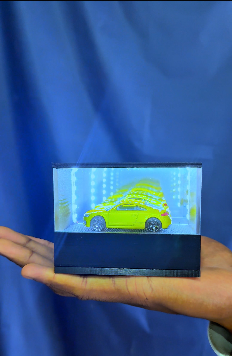 Hot Wheels Koleksiyonun İçin Işıklı Mini Vitrin